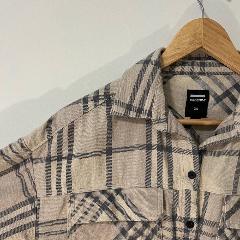 DRDENIM Flannel Top
